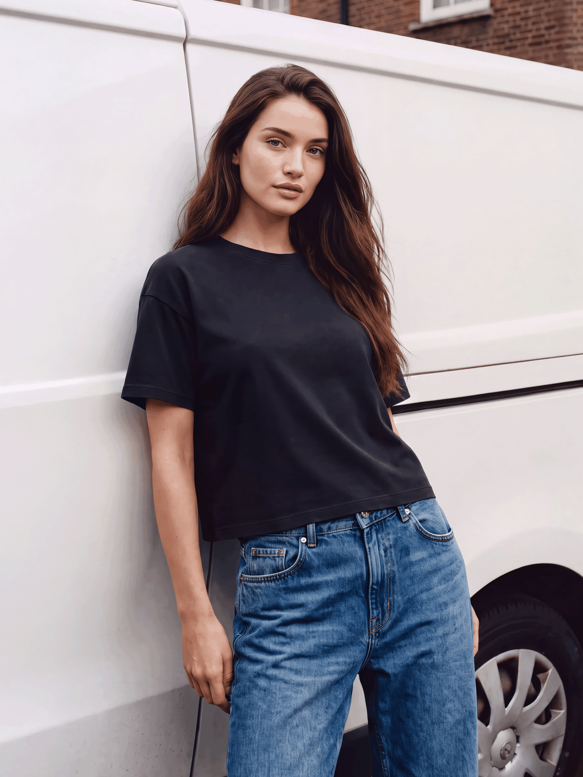 Earth Positive® Women's Premium Boxy T-shirt